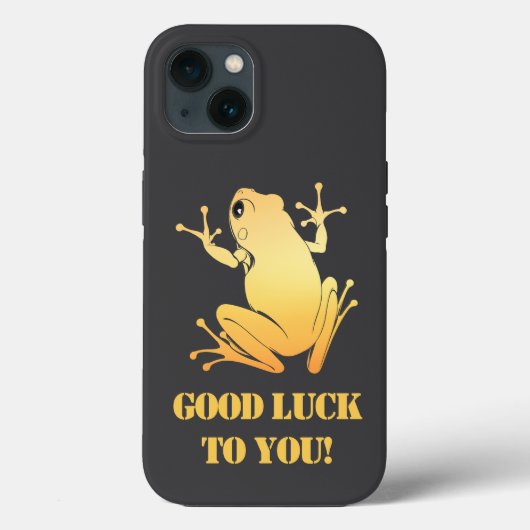 Secret Heart -Gold Flying Frog Classic Case-Mate iPhone Case (Achterkant)