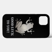 Secret Heart -Silver Flying Frog Classic Case-Mate iPhone Case (Achterkant (horizontaal))