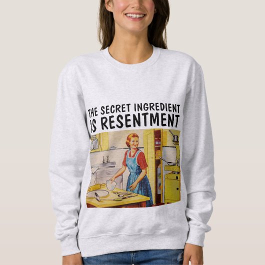SECRET INGREDIENT IS RESENTMENT RETRO T-SHIRS TRUI (Voorkant)
