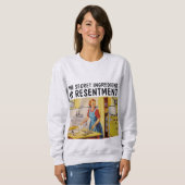SECRET INGREDIENT IS RESENTMENT RETRO T-SHIRS TRUI (Voorkant volledig)