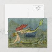 Secret Kiss Briefkaart (Voorkant / Achterkant)