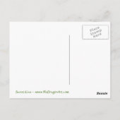 Secret Kiss Briefkaart (Achterkant)