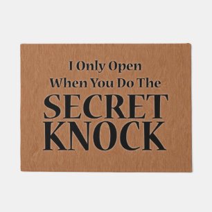 Secret Knock Deurmat