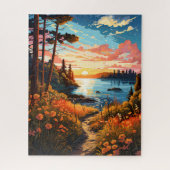 Secret Lake Path puzzel (Verticaal)