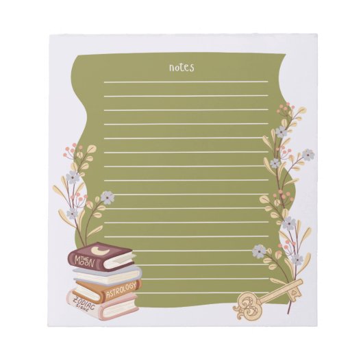 Secret Library-Notitieblok Notitieblok (Voorkant)