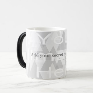Secret Message Morphing Template Mug Magische Mok
