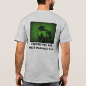 Secret Ninjamonkey Operation T-shirt (Achterkant)