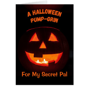 Secret Pal Halloween Schattige Jack o' Lantern
