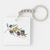 Secret Place Psalm 91 Christelijk T-shirt Sleutelhanger (Achterkant)