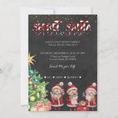 Secret Santa Gift Exchange Party Uitnodiging (Voorkant)