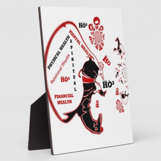 Secret Santa Gift – Welvaart & Rijkdom Fotoplaat (Zijkant)