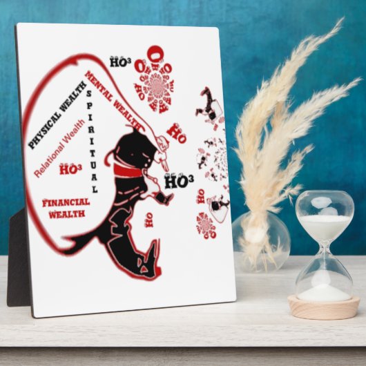 Secret Santa Gift – Welvaart & Rijkdom Fotoplaat (Zijkant)