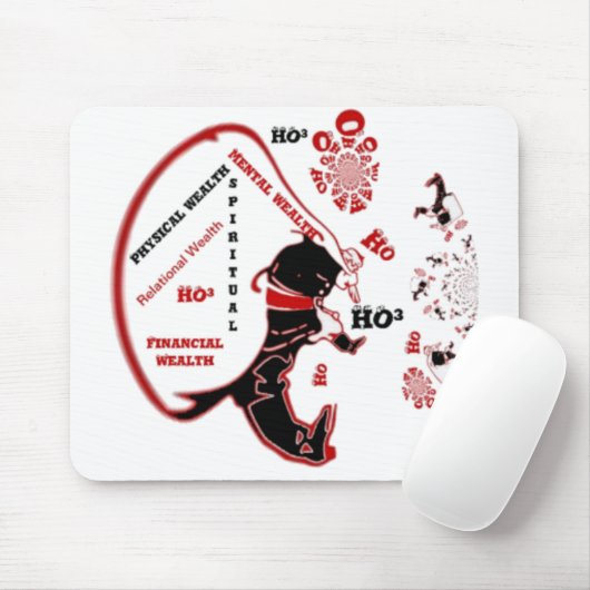 Secret Santa Gift – Welvaart & Rijkdom Muismat (Met muis)