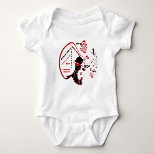 Secret Santa Gift – Welvaart & Rijkdom Romper (Voorkant)