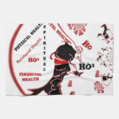 Secret Santa Gift – Welvaart & Rijkdom Theedoek (Horizontaal)