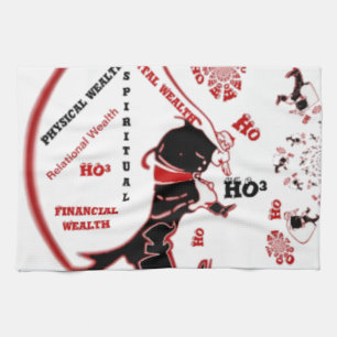 Secret Santa Gift – Welvaart & Rijkdom Theedoek