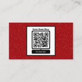 Secret Santa Name Card Visitekaartje (Achterkant)