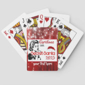 Secret Santa Pokerkaarten (Achterkant)