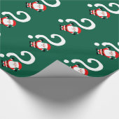 Secret Santa question mark Christmas  Cadeaupapier (Hoek)
