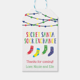 Secret Santa Sock Exchange Sock Swap Holiday Party Cadeaulabel