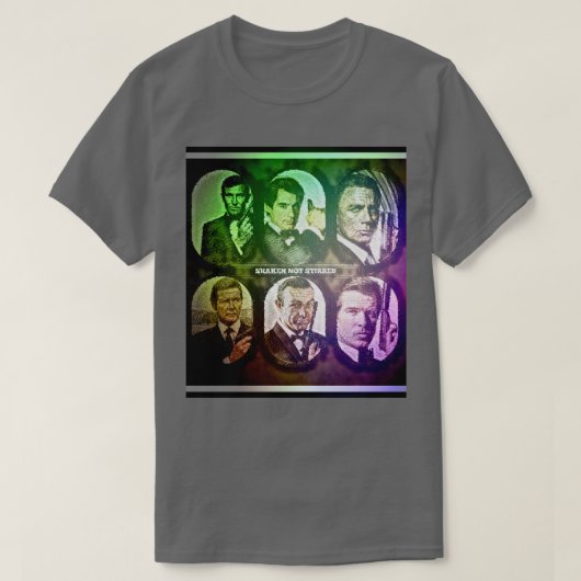 Secret Service Slave Shaken Serial Saints T-shirt (Design voorkant)