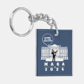 SECRET SERVICE SLEUTELHANGER (Voorkant Links)