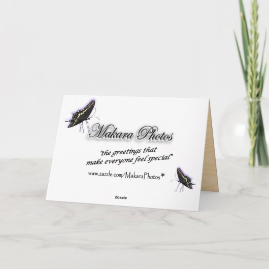 Secret Sister-customize sentiment Kaart (Achterkant)