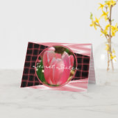 Secret Sister Tulip Kaart-5-aanpassen van elke gel Kaart (Gele Bloem)