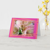 Secret Sister verjaardagskaart Kaart (Gele Bloem)