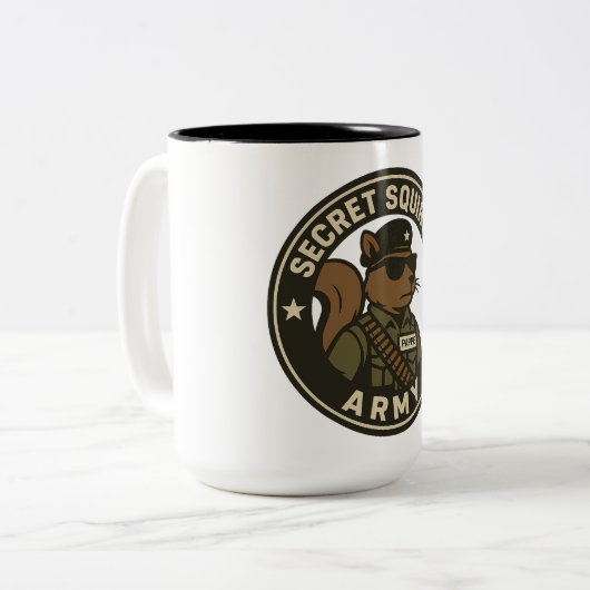 Secret Squirrel Army Mok (Voorkant links)