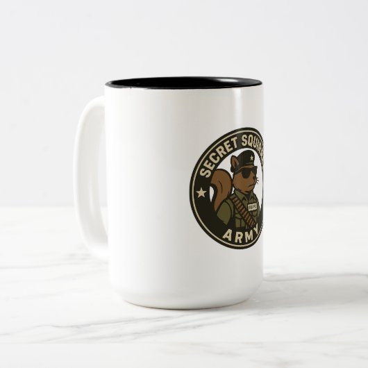 Secret Squirrel Army Mok (Voorkant links)
