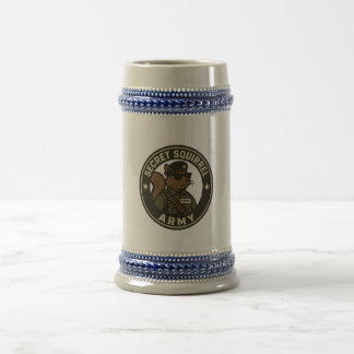 Secret Squirrel Army Stein Bierpul
