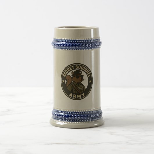 Secret Squirrel Army Stein Bierpul (Center)