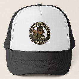 Secret Squirrel Army Trucker Hat Pet