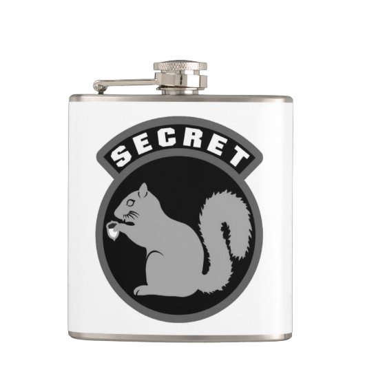 Secret Squirrel Flask Heupfles (Voorkant)