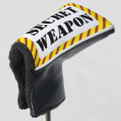 Secret Weapon Golf Club Hoesje Golfheadcover (3/4 voorkant)