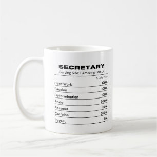 Secretaresse Assistent Cool Administrator Koffiemok
