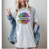 Secretaresse Beroep Regenboog Zonnebloem T-shirt