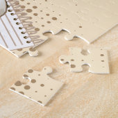Secretaresse met pensioen legpuzzel (Zijkant)