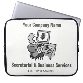 Secretarieel & Zakelijk Steun Computer Sleeve