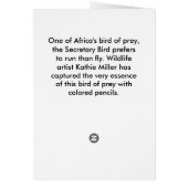 Secretaris Bird (Achterkant)