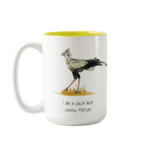 Secretaris Bird Affirmations Two-Tone Coffee Mok
