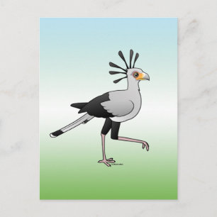 Secretaris Bird Briefkaart
