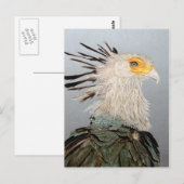 Secretaris Bird Briefkaart (Voorkant / Achterkant)