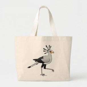 Secretaris Bird Grote Tote Bag