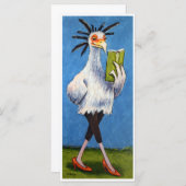 Secretaris Bird in Red Shoes (Voorkant / Achterkant)