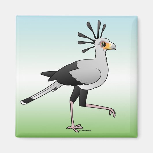 Secretaris Bird Magneet (Voorkant)