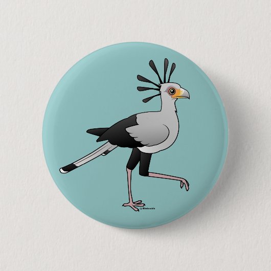 Secretaris Bird Ronde Button 5,7 Cm (Voorkant)