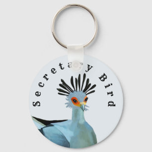 Secretaris Bird Sleutelhanger