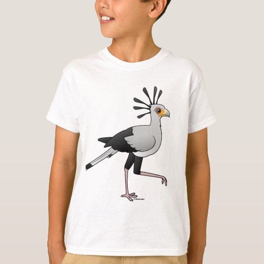 Secretaris Bird T-shirt (Voorkant)